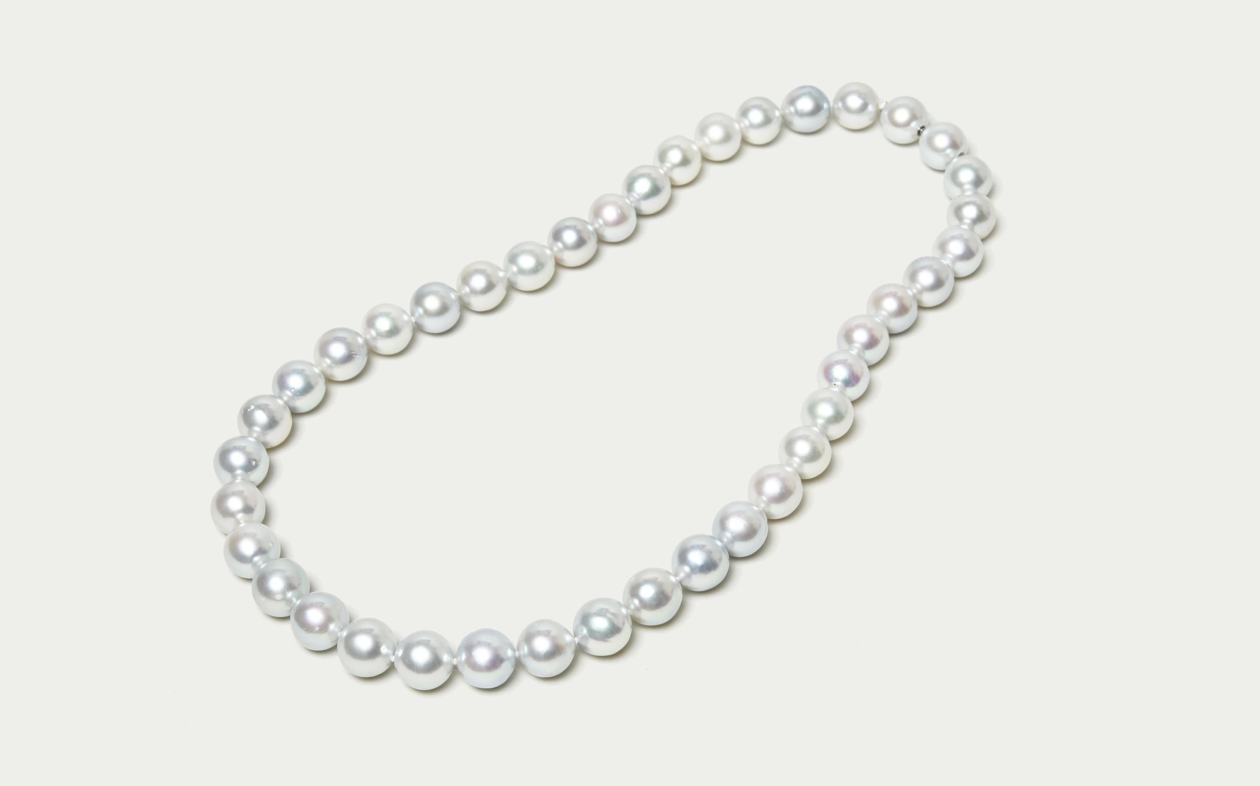 アコヤパールナチュラルグレーネックレス約9.5mm | MADAMA