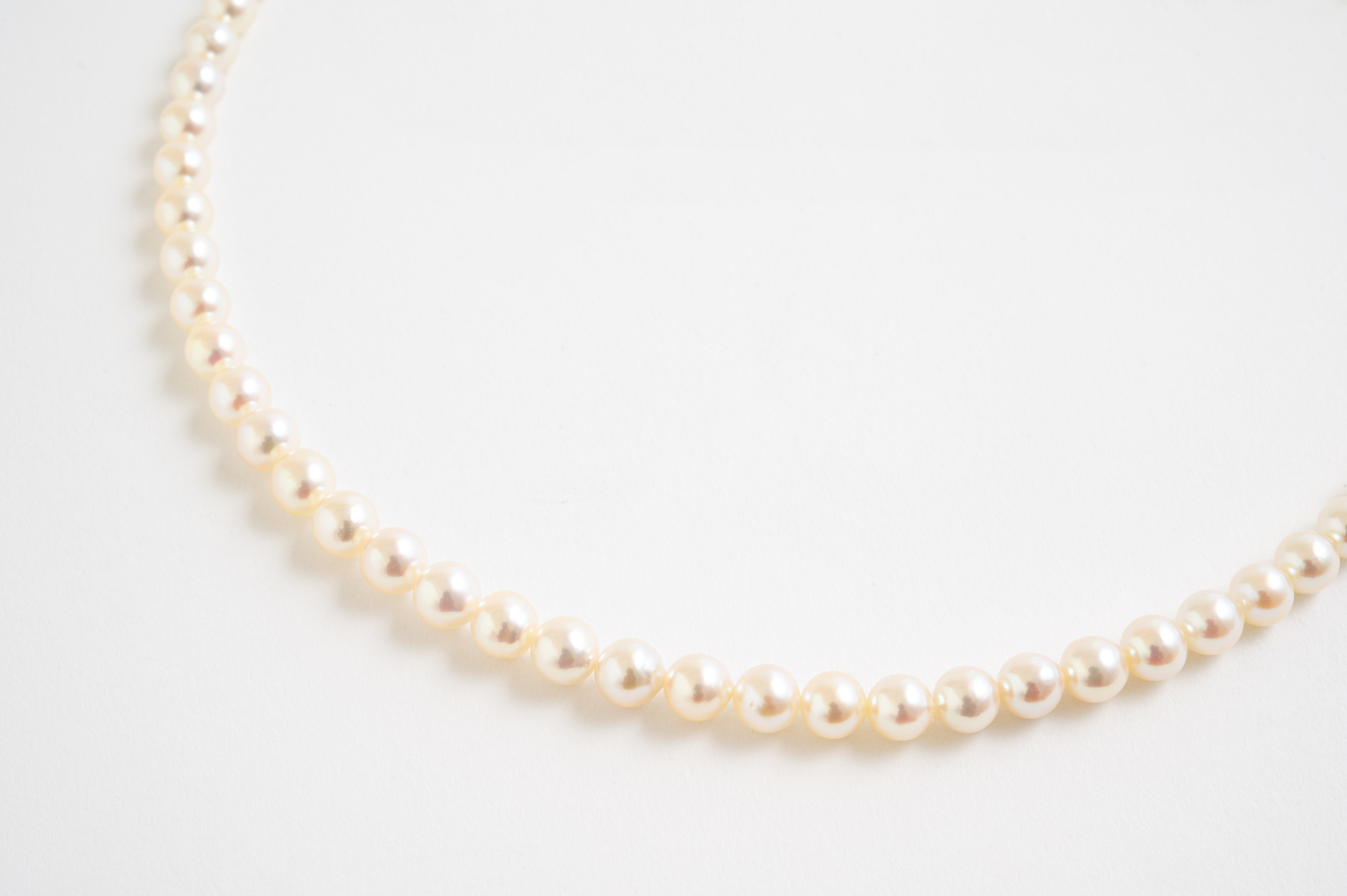 アコヤバロックパールクリームカラーネックレス 約5-5.5mm | MADAMA