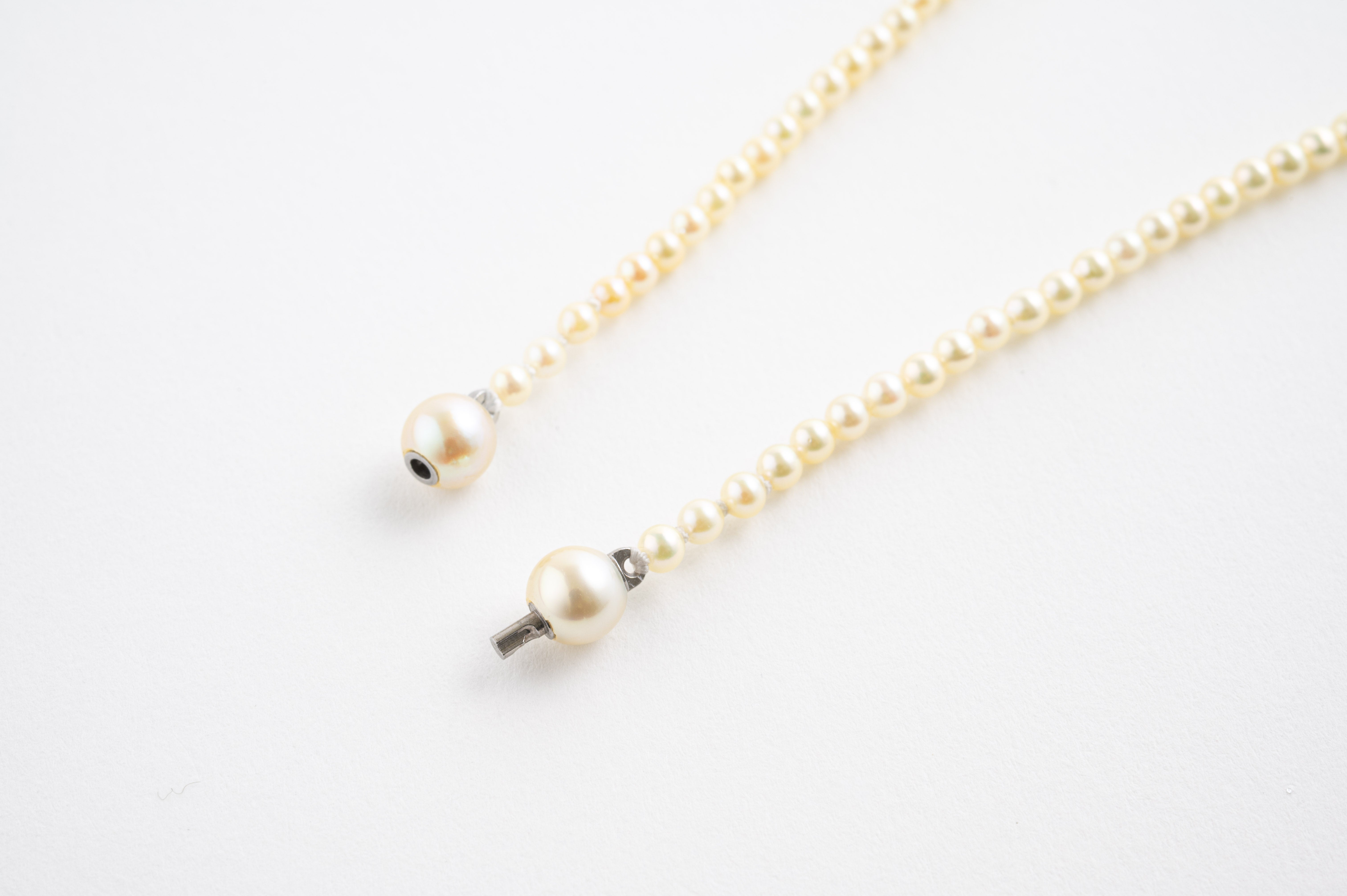 アコヤベビーパールゴールドカラーネックレス 約2.5mm | MADAMA